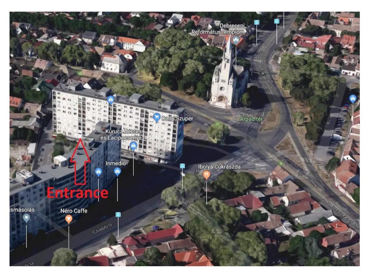 Apartament Legyel A Vendegunk :) Debreczyn Zewnętrze zdjęcie